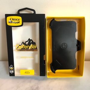 OtterBox Defender IPhone X Rugged Protection Screenless Edition BELT CLIP ONLY